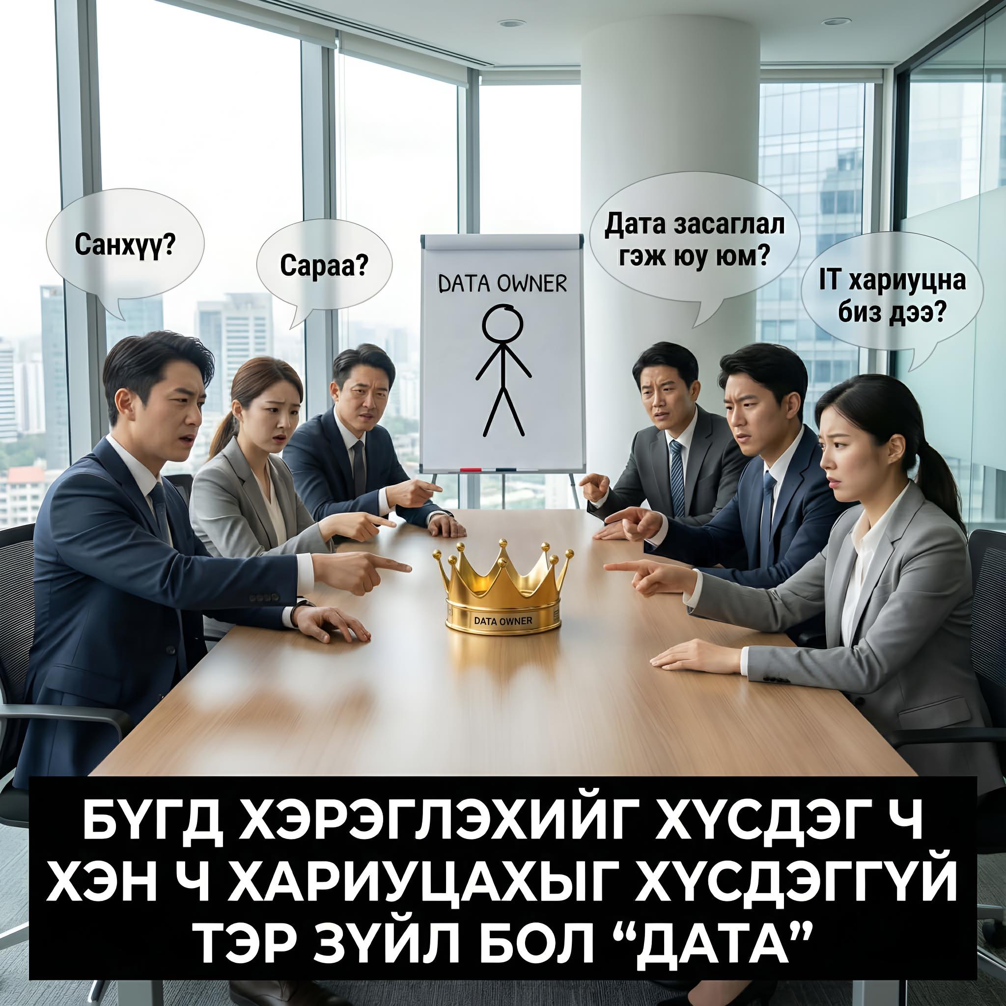 Дата засаглалгүй байгууллагад юу болдог вэ?